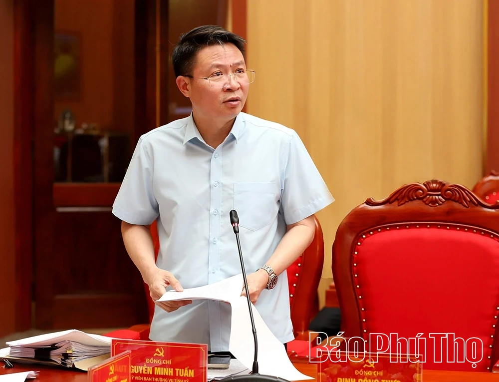 Ban Thường vụ Tỉnh uỷ cho ý kiến vào kế hoạch đầu tư công và nhiều nội dung quan trọng