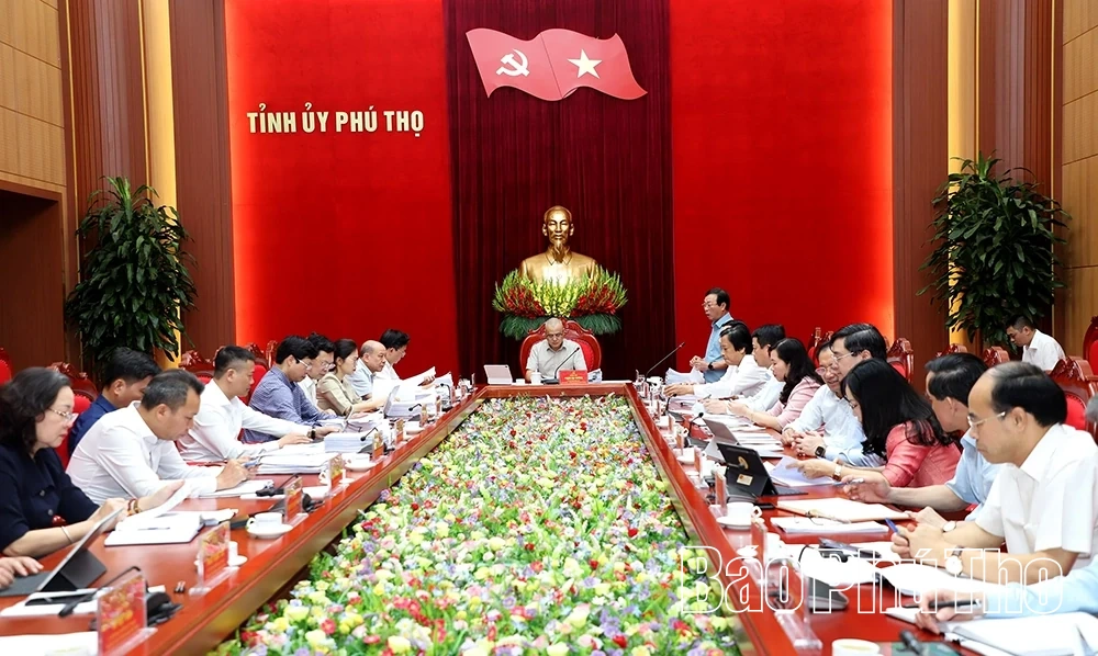 Ban Thường vụ Tỉnh uỷ cho ý kiến vào kế hoạch đầu tư công và nhiều nội dung quan trọng