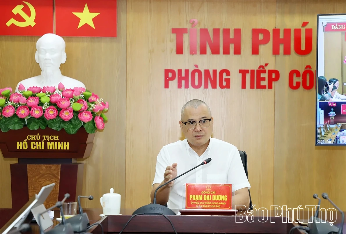 Bí thư Tỉnh ủy Phạm Đại Dương tiếp công dân định kỳ tháng 4/2026