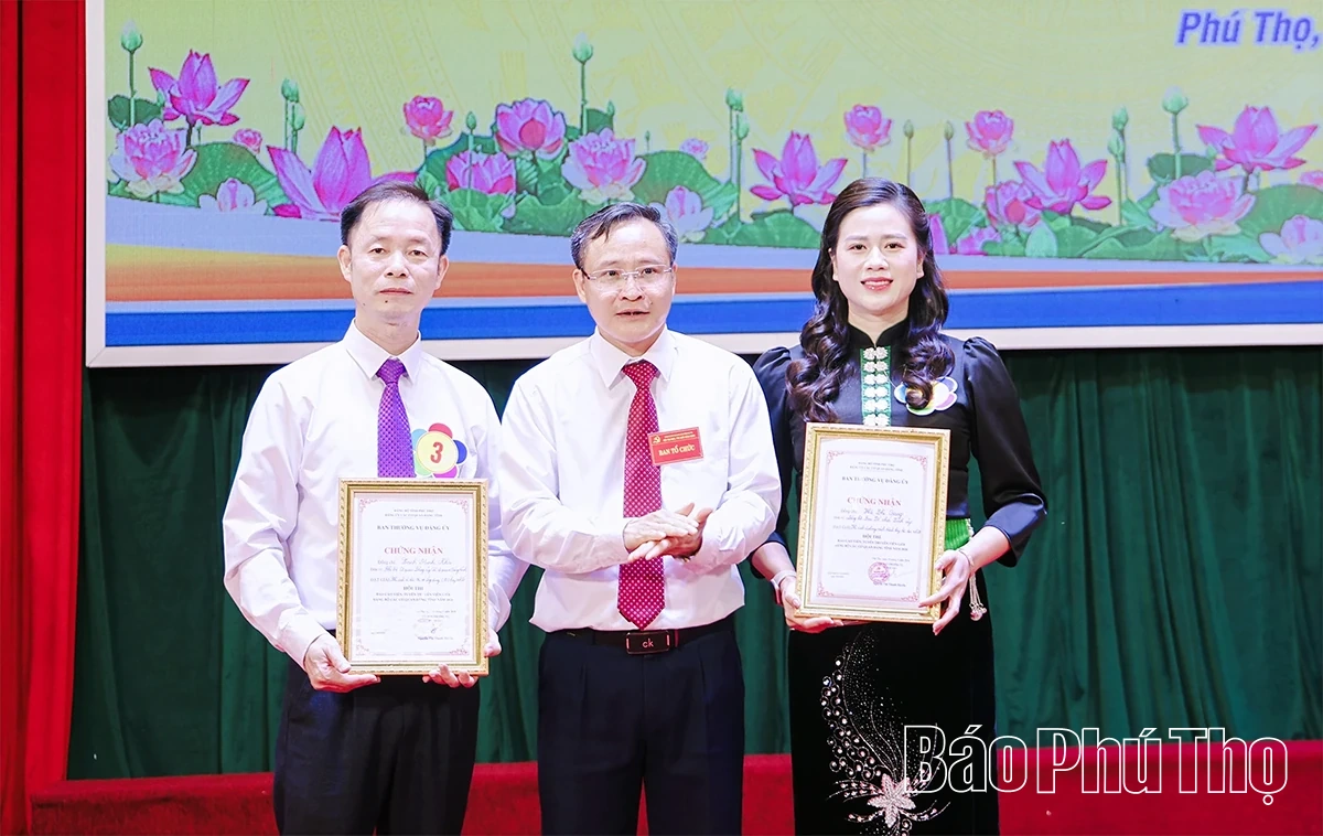 Bế mạc Hội thi Báo cáo viên, Tuyên truyền viên giỏi Đảng bộ các cơ quan Đảng tỉnh năm 2026