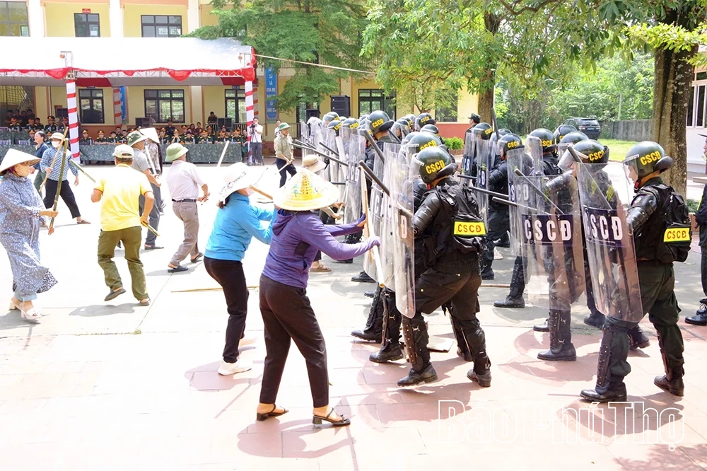 Đồng Lương sẵn sàng cho diễn tập khu vực phòng thủ