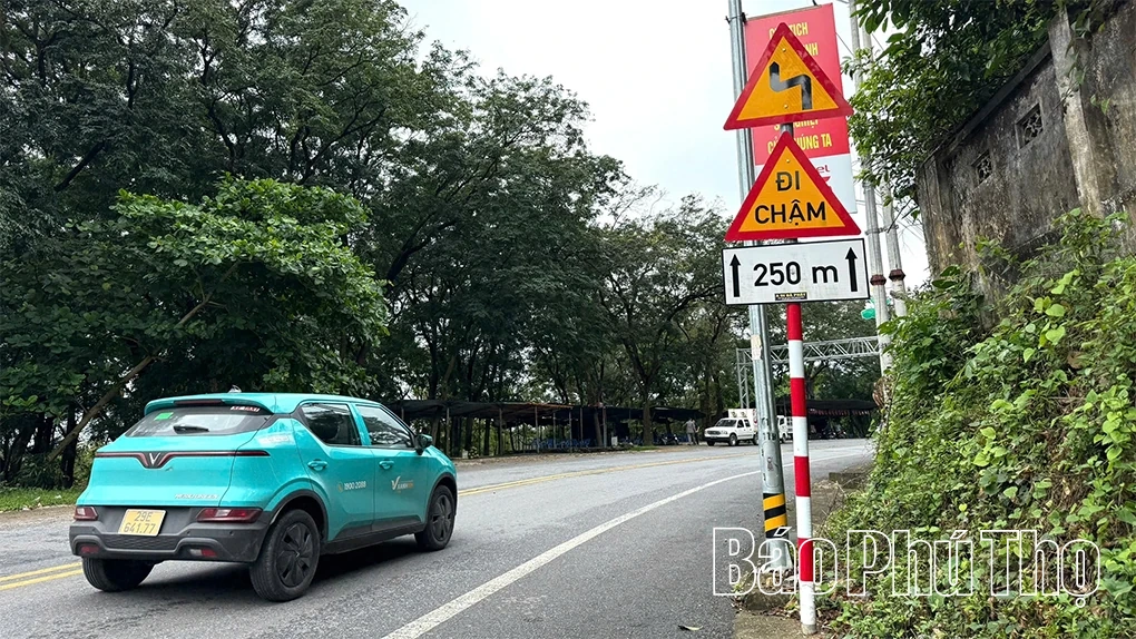 Cảnh báo nguy cơ mất an toàn giao thông trên đường lên Tam Đảo dịp nghỉ lễ