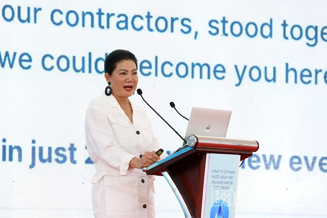 Khánh thành Nhà máy nước sạch Hòa Bình - Xuân Mai, cấp nước cho khoảng 1,5 triệu người