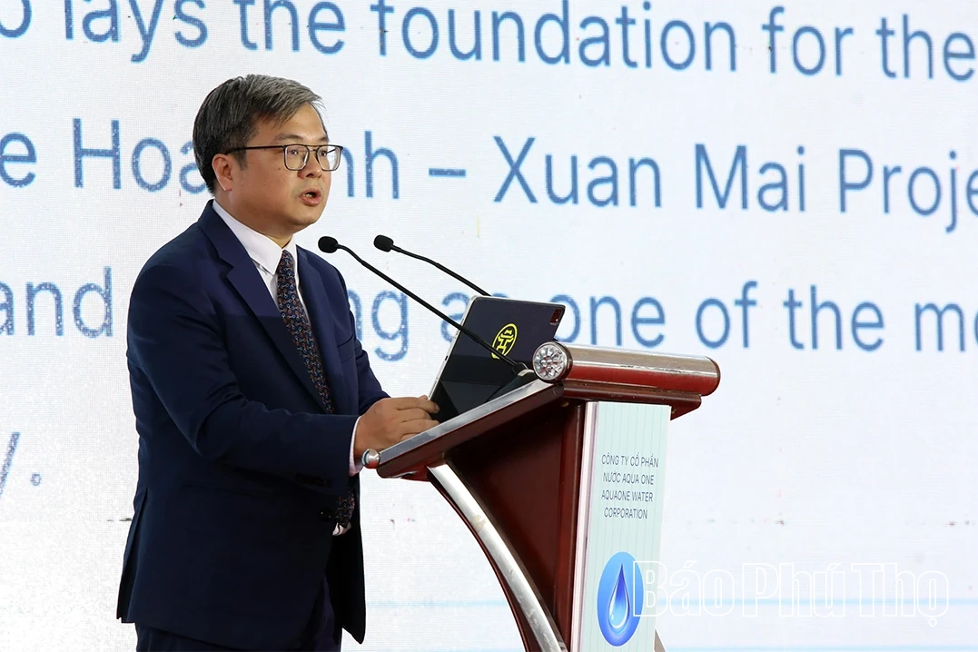 Khánh thành Nhà máy nước sạch Hòa Bình - Xuân Mai, cấp nước cho khoảng 1,5 triệu người