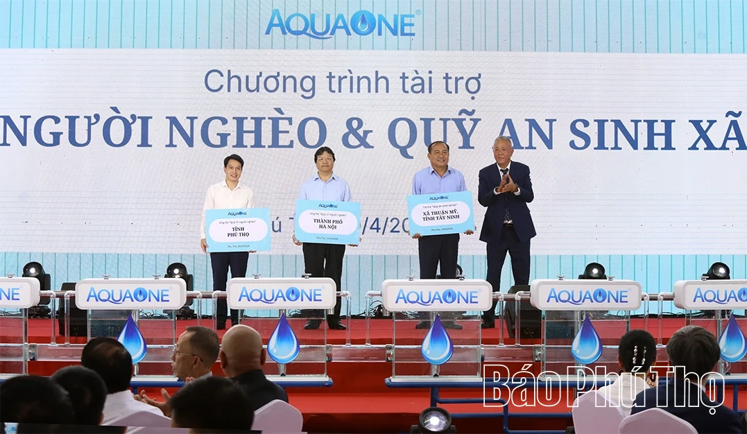 Khánh thành Nhà máy nước sạch Hòa Bình - Xuân Mai, cấp nước cho khoảng 1,5 triệu người