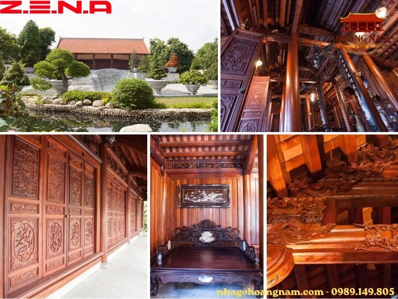 Báo Giá Thiết Kế Thi Công Nhà Gỗ 3 Gian, 5 Gian Trọn Gói