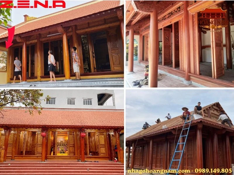 Báo Giá Thiết Kế Thi Công Nhà Gỗ 3 Gian, 5 Gian Trọn Gói