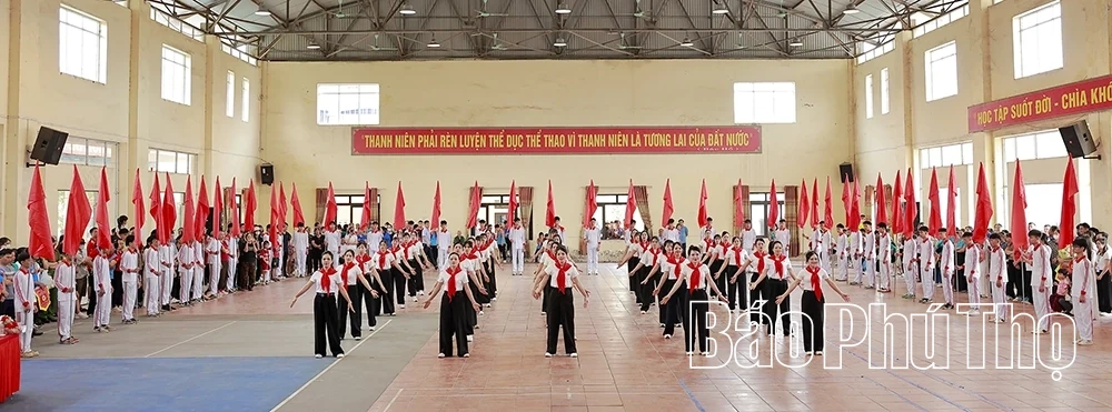 Gần 400 vận động viên tranh tài tại Đại hội Thể dục thể thao xã Bình Phú