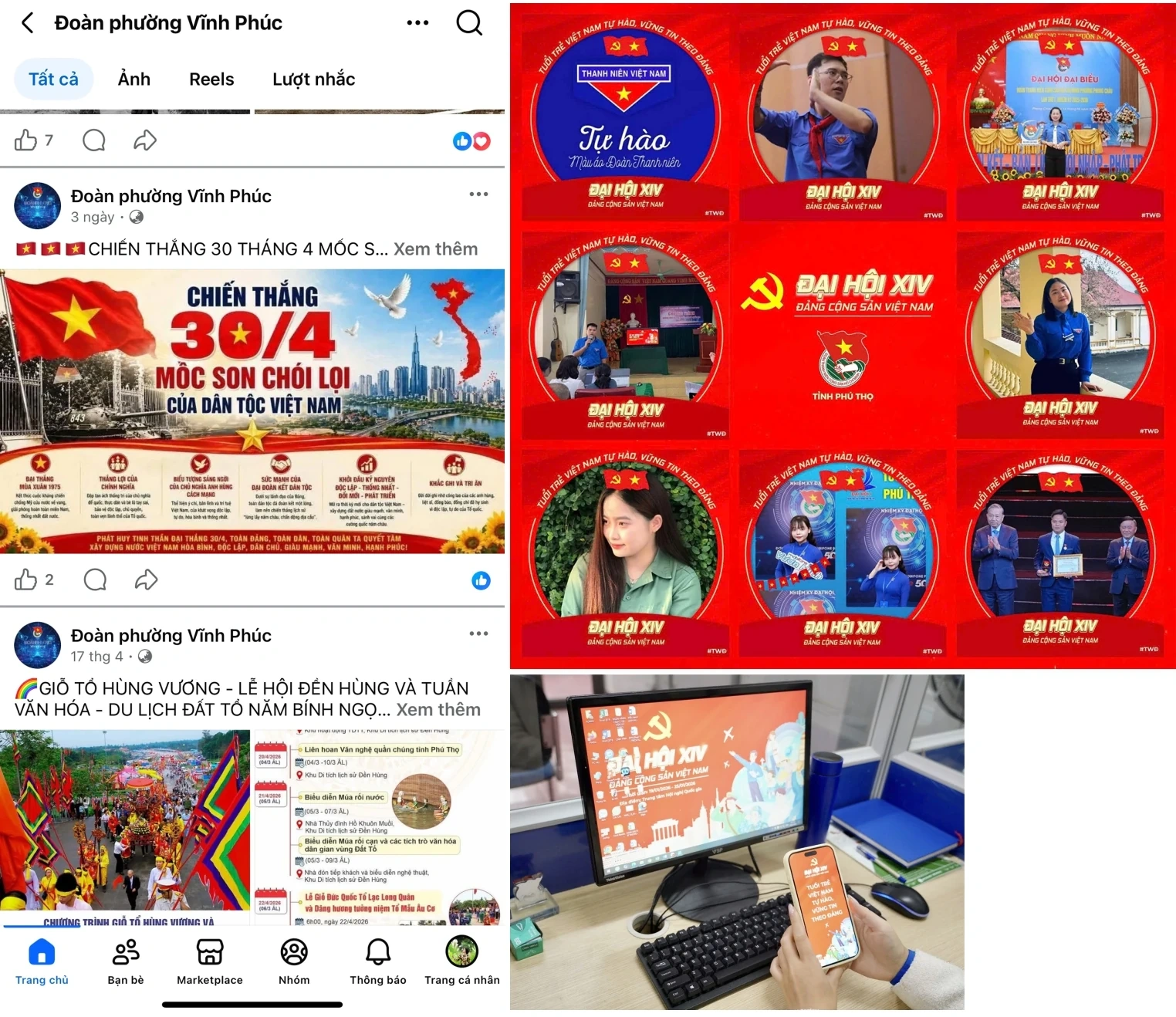 Nghị quyết của Đảng, hành động của Đoàn