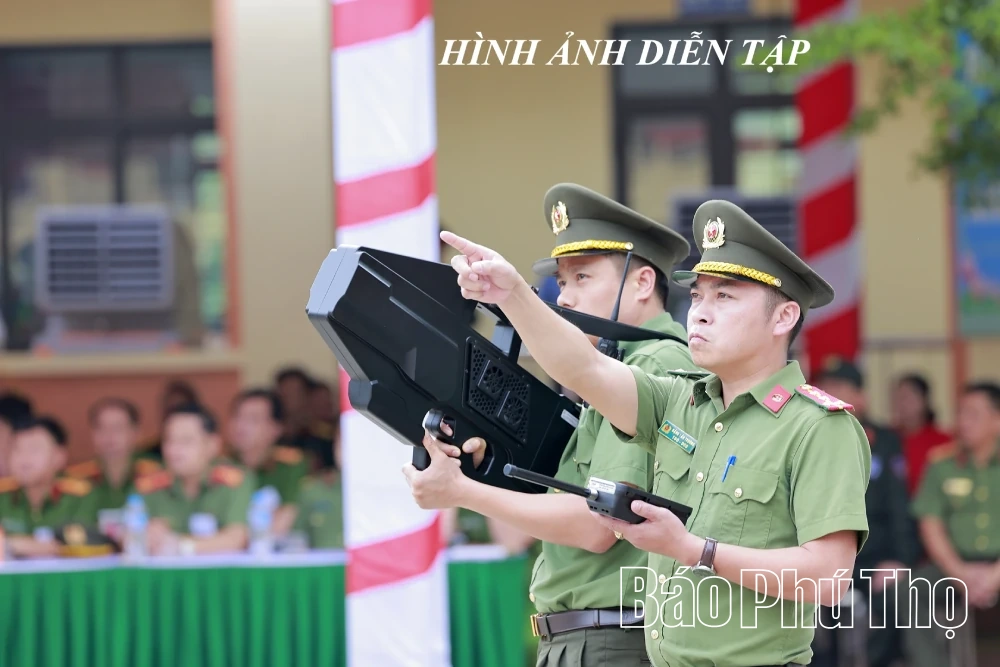 Khai mạc Diễn tập tác chiến xã Đồng Lương trong khu vực phòng thủ năm 2026