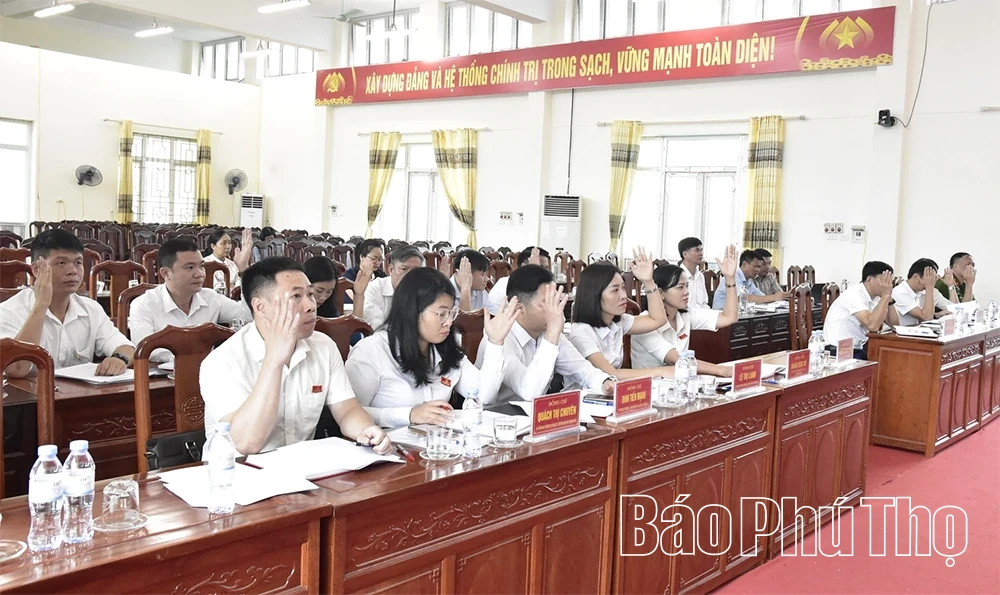 HĐND xã An Nghĩa quyết nghị nhiều nội dung quan trọng tại kỳ họp chuyên đề
