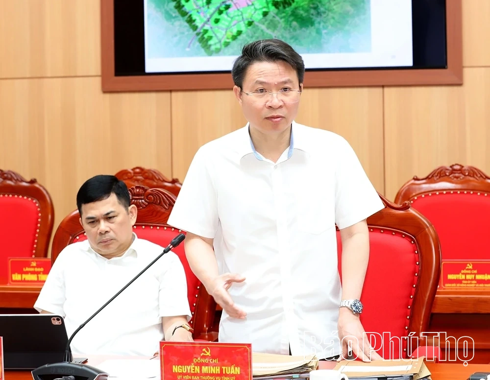 Ban Thường vụ Tỉnh ủy cho ý kiến vào chủ trương quy hoạch và đầu tư một số công trình, dự án