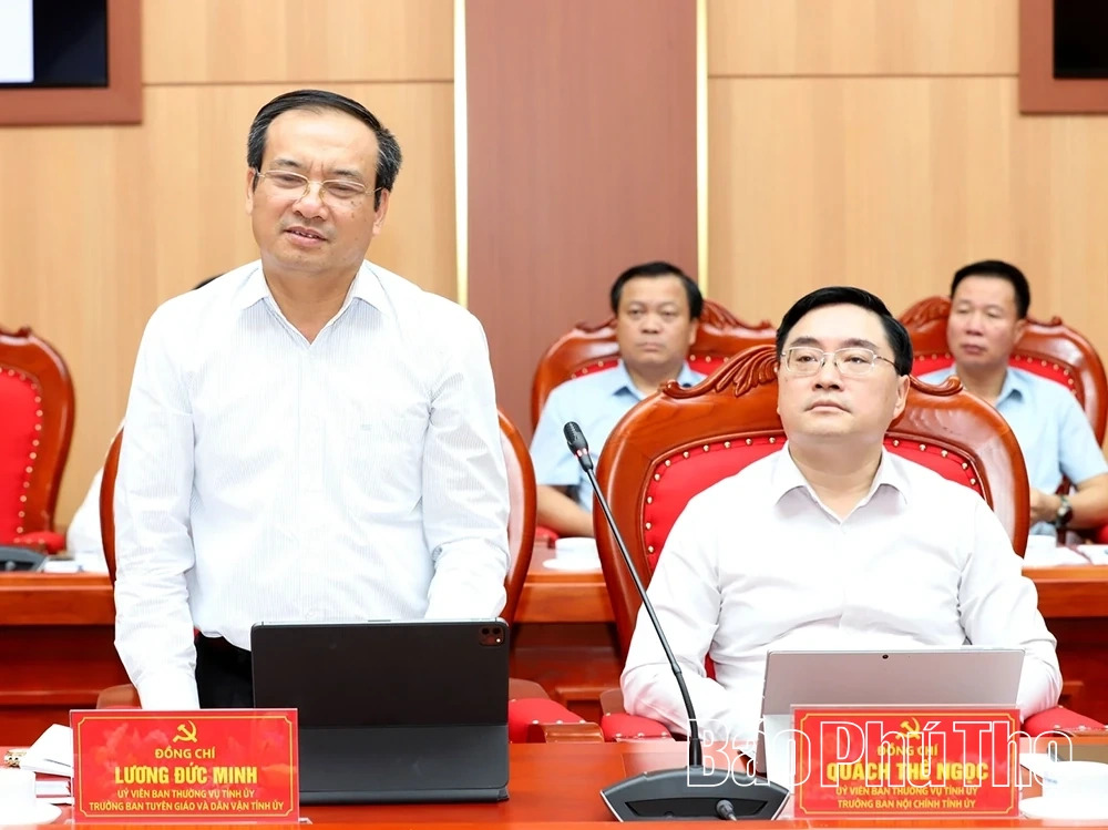 Ban Thường vụ Tỉnh ủy cho ý kiến vào chủ trương quy hoạch và đầu tư một số công trình, dự án