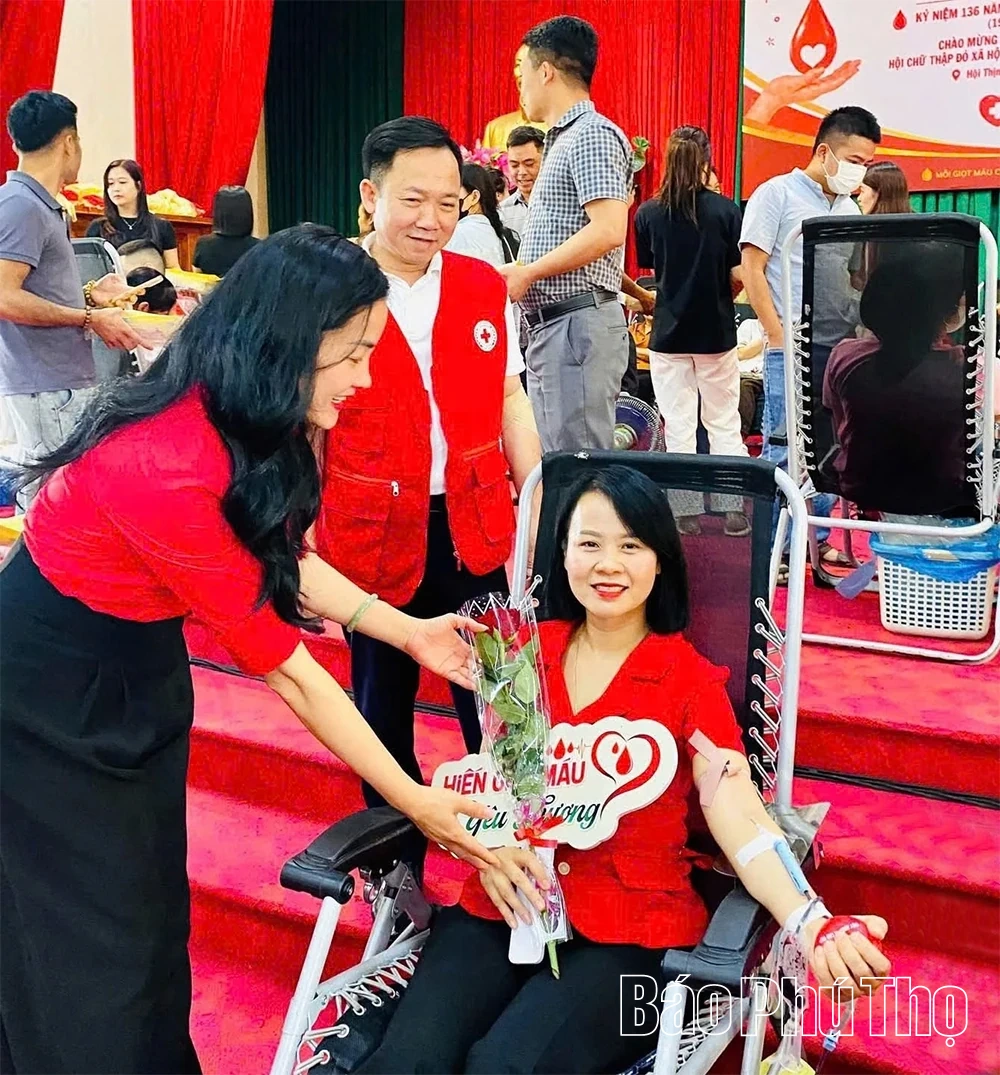 “Giọt hồng Hội Thịnh” tiếp nhận 252 đơn vị máu