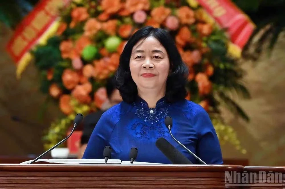 Đồng chí Bùi Thị Minh Hoài giữ chức Chủ tịch Ủy ban Trung ương Mặt trận Tổ quốc Việt Nam khóa XI