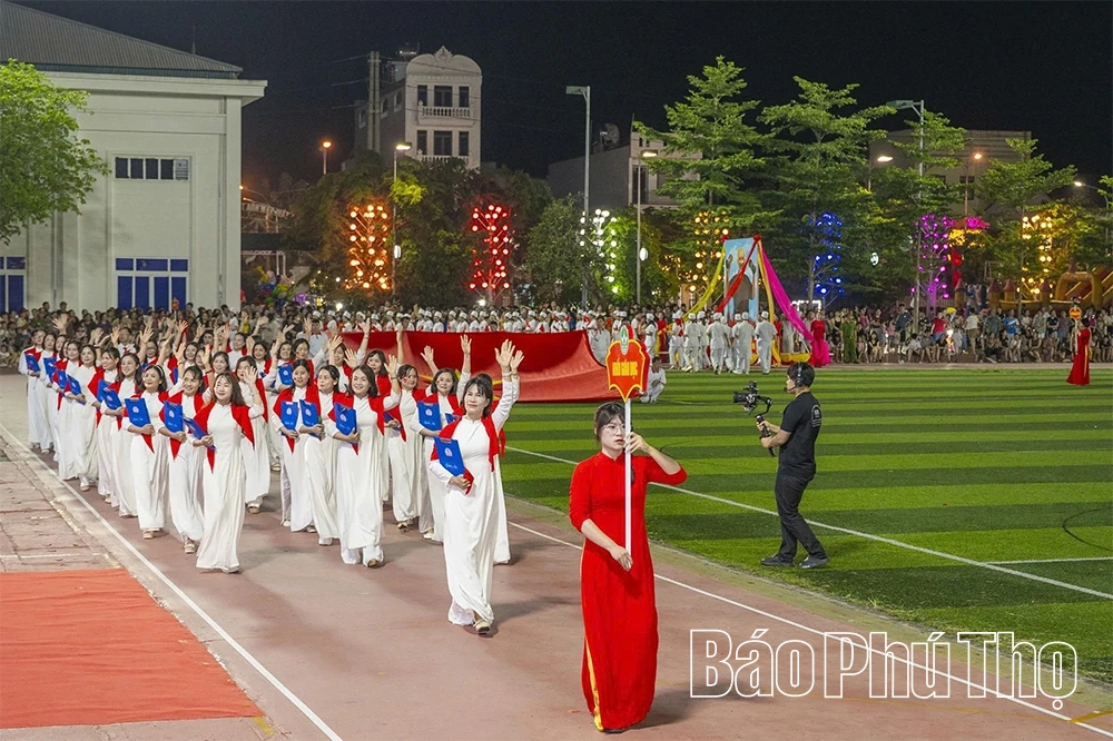 Khai mạc Đại hội Thể dục thể thao phường Vĩnh Yên lần thứ I năm 2026