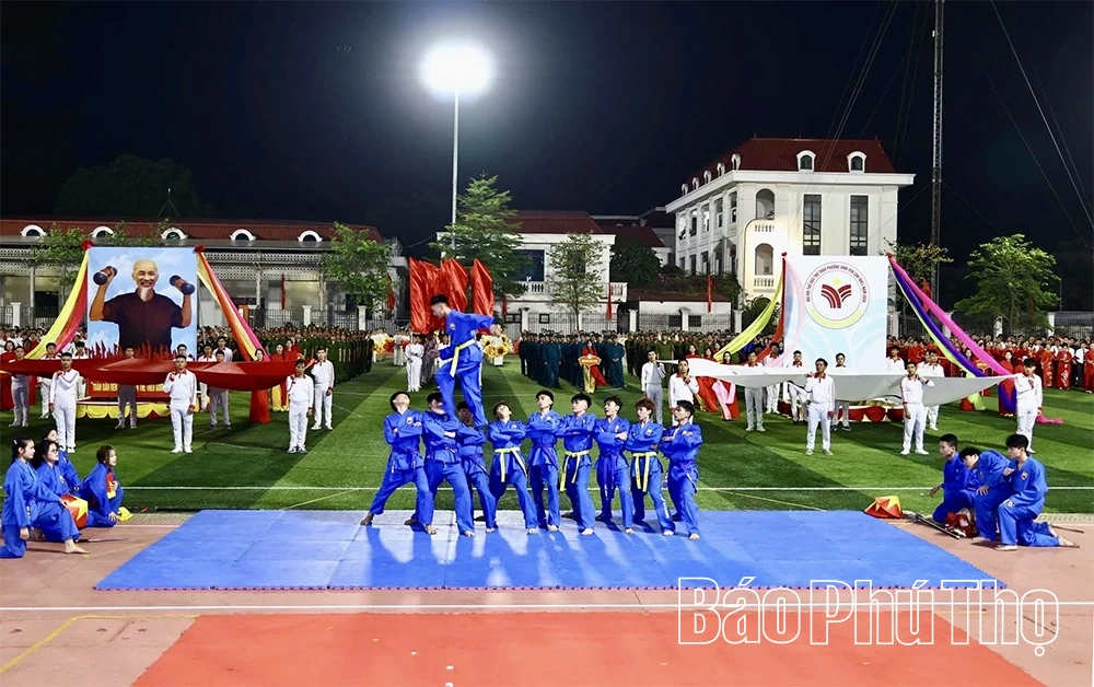 Khai mạc Đại hội Thể dục thể thao phường Vĩnh Yên lần thứ I năm 2026