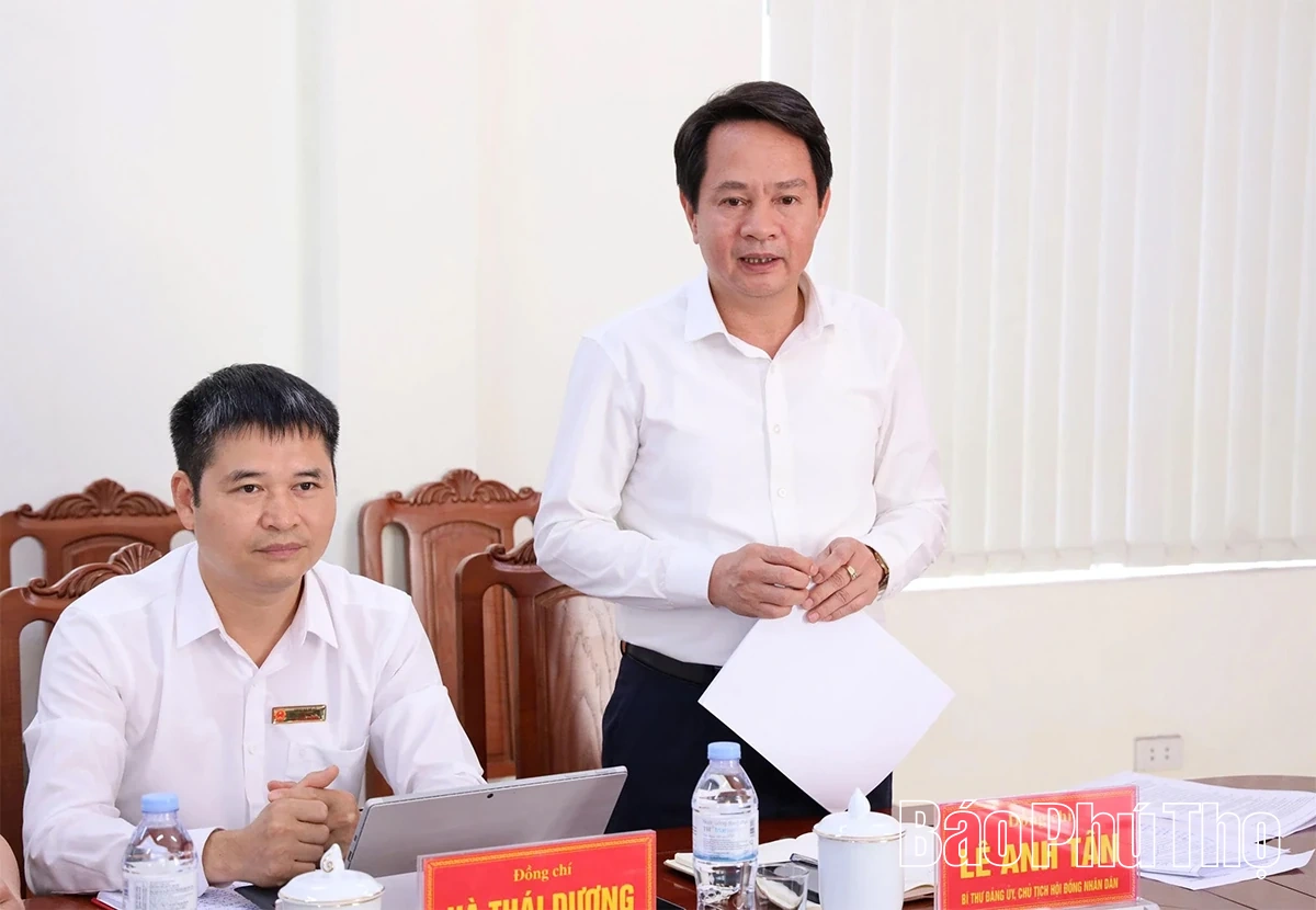 Thông qua dự thảo báo cáo kết quả giám sát đối với Ban Thường vụ Đảng ủy xã Tề Lỗ