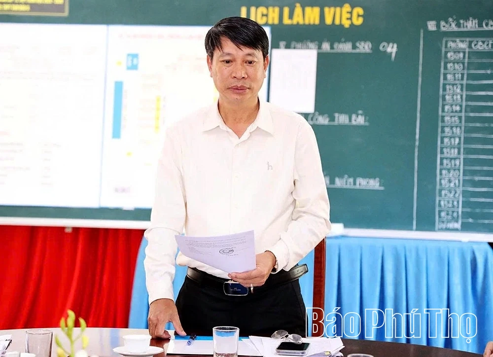 Phó Chủ tịch UBND tỉnh Nguyễn Khắc Hiếu kiểm tra công tác chuẩn bị thi vào lớp 10 và thi tốt nghiệp THPT