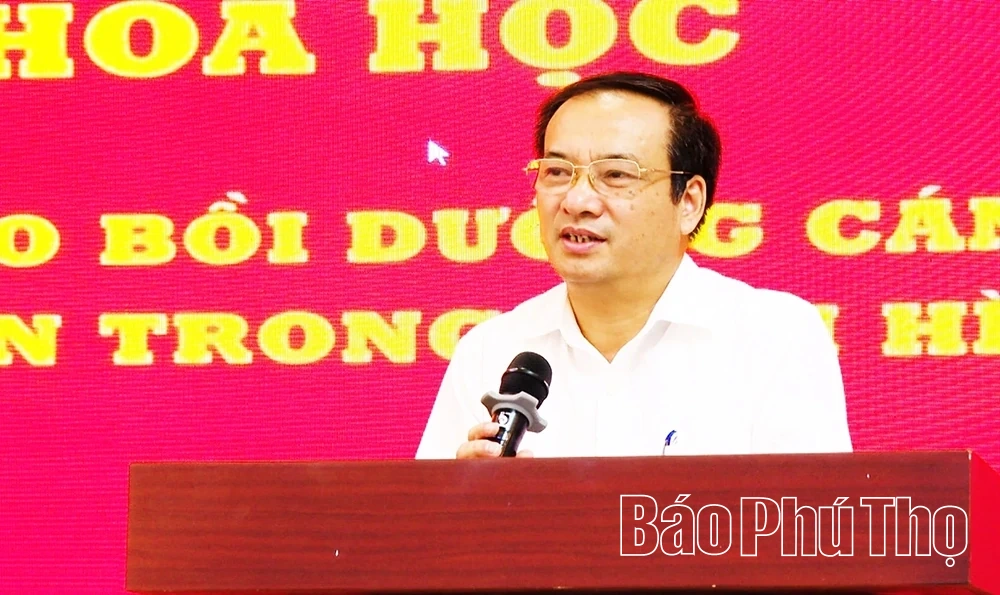 Đổi mới công tác đào tạo, bồi dưỡng cán bộ ngành Tuyên giáo và Dân vận trong tình hình mới