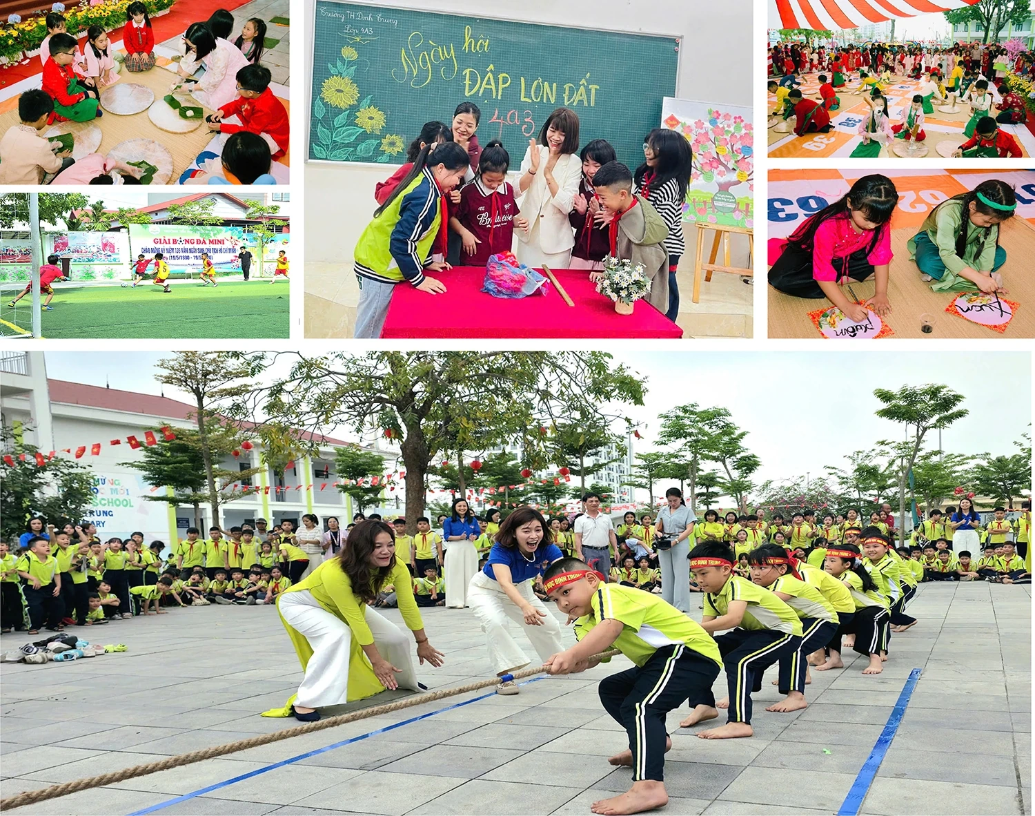 Trường Tiểu học Định Trung: Xây dựng môi trường giáo dục thân thiện, học sinh tích cực