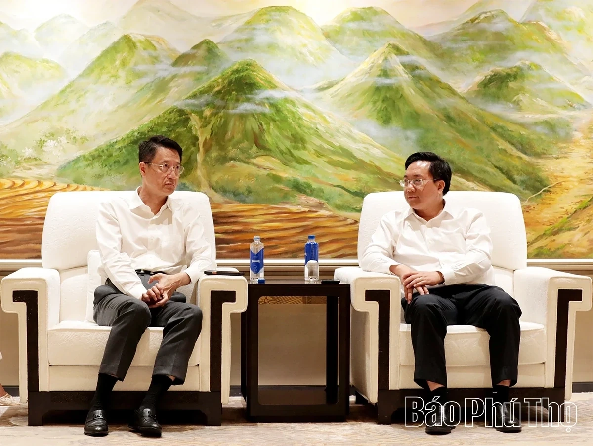 Chairman Tran Duy Dong Visits and Holds Working Session at Phu My Hung Urban Area