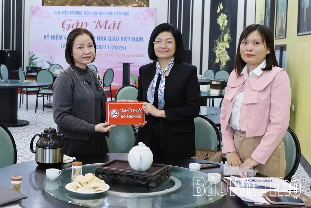 Xây dựng môi trường không khói thuốc