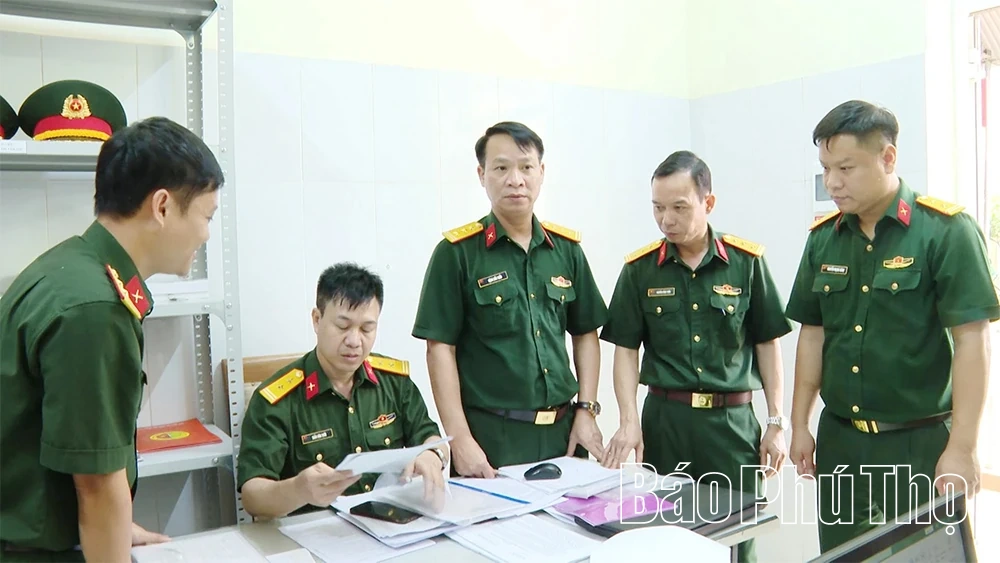 Quân sự địa phương chủ động thích ứng mô hình chính quyền 2 cấp