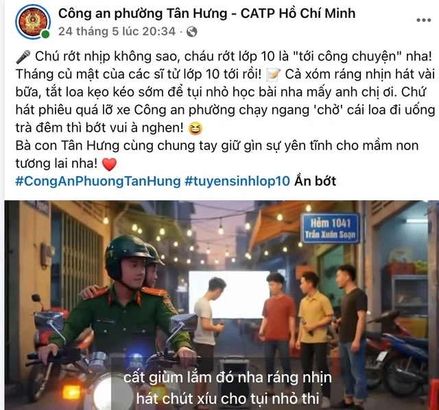 Vận động dừng hát karaoke để học sinh ôn thi lớp 10