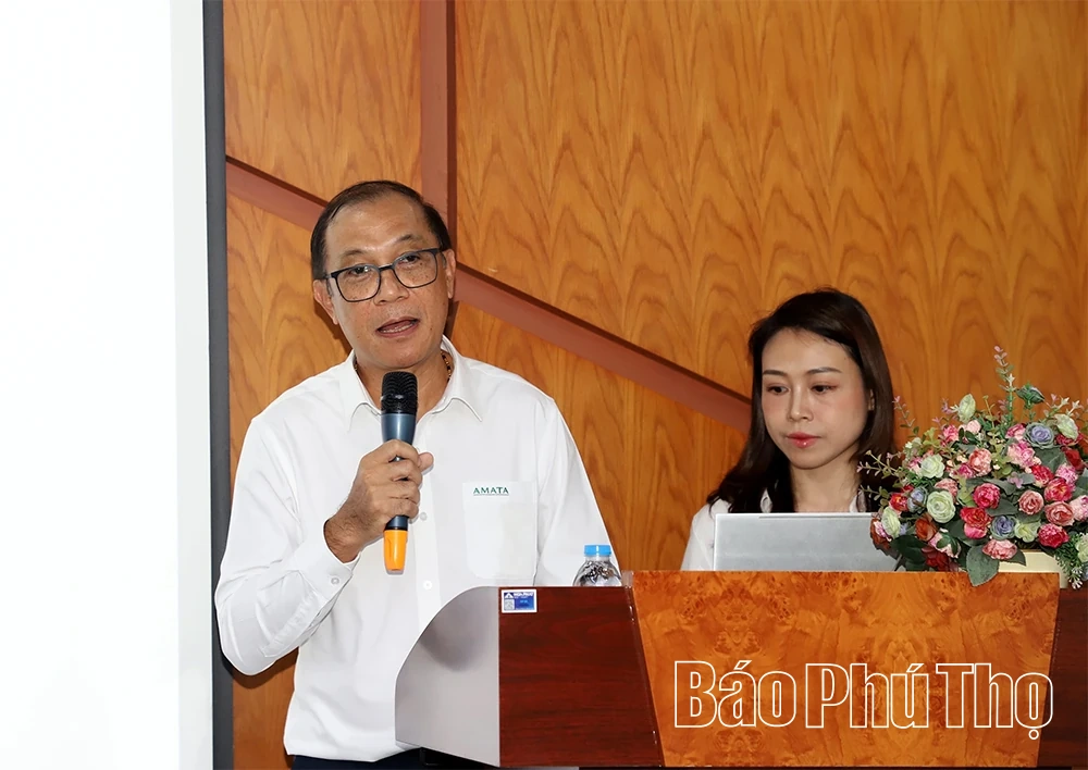 Đoàn công tác tỉnh Phú Thọ khảo sát mô hình KCN sinh thái Amata Biên Hòa