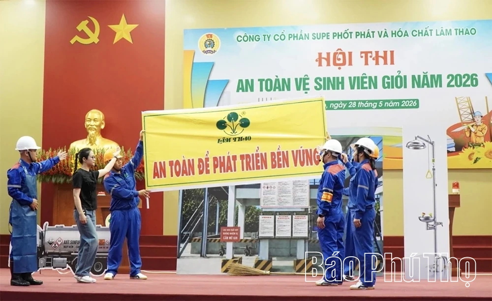 Supe Lâm Thao tổ chức Hội thi An toàn vệ sinh viên giỏi