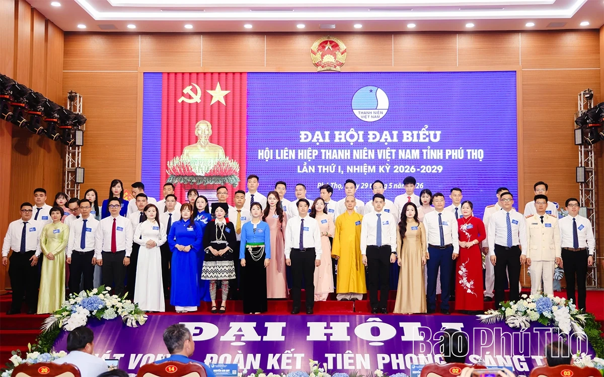 Đại hội đại biểu Hội LHTN Việt Nam tỉnh Phú Thọ lần thứ I thành công tốt đẹp