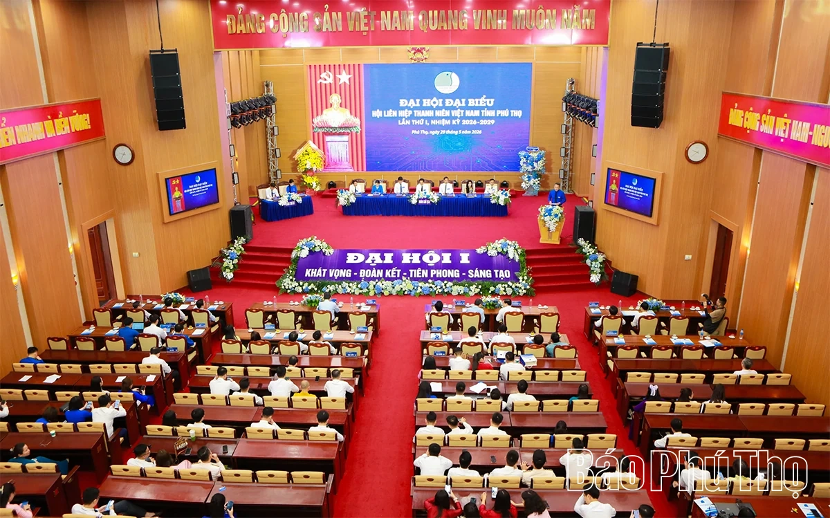 Đại hội đại biểu Hội LHTN Việt Nam tỉnh Phú Thọ lần thứ I thành công tốt đẹp