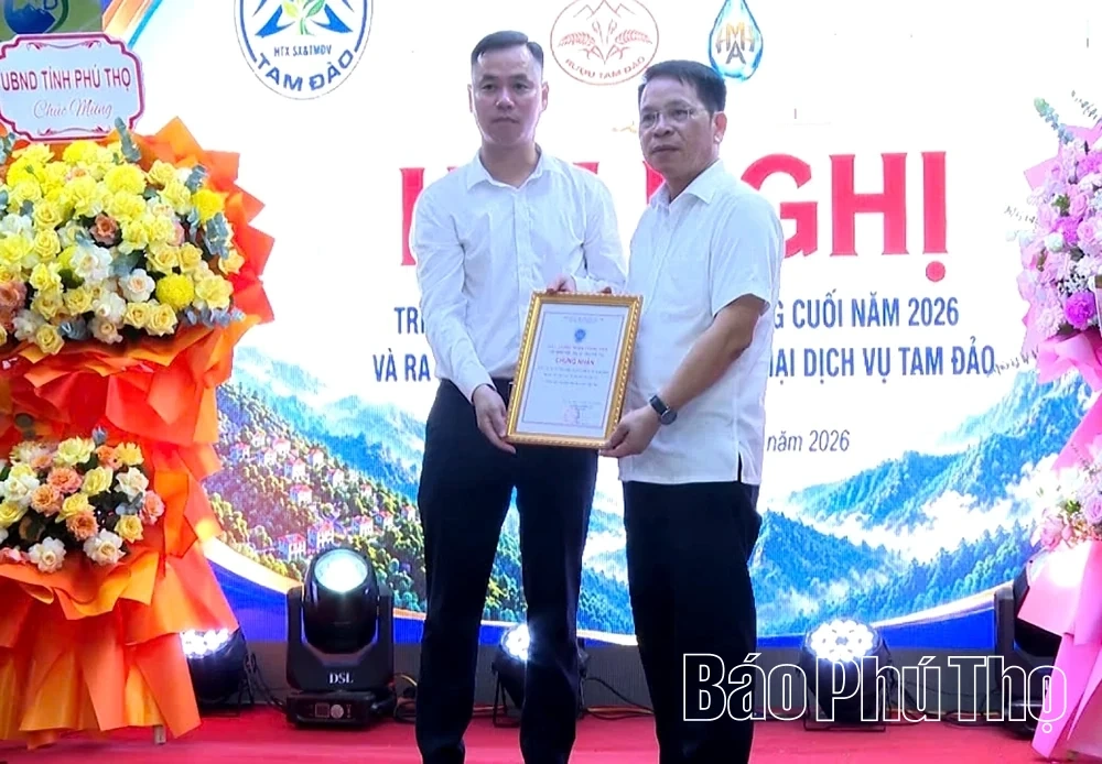 Official Launch of the Tam Dao Manufacturing, Trade, and Service Cooperative