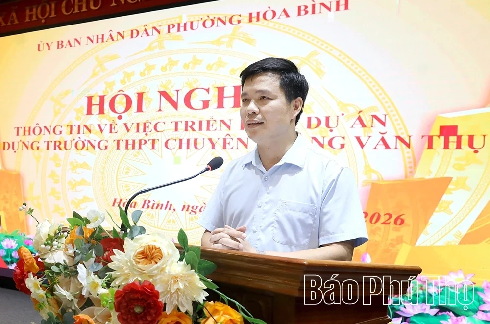 Public Consultation on the Construction Project of Hoang Van Thu High School for the Gifted