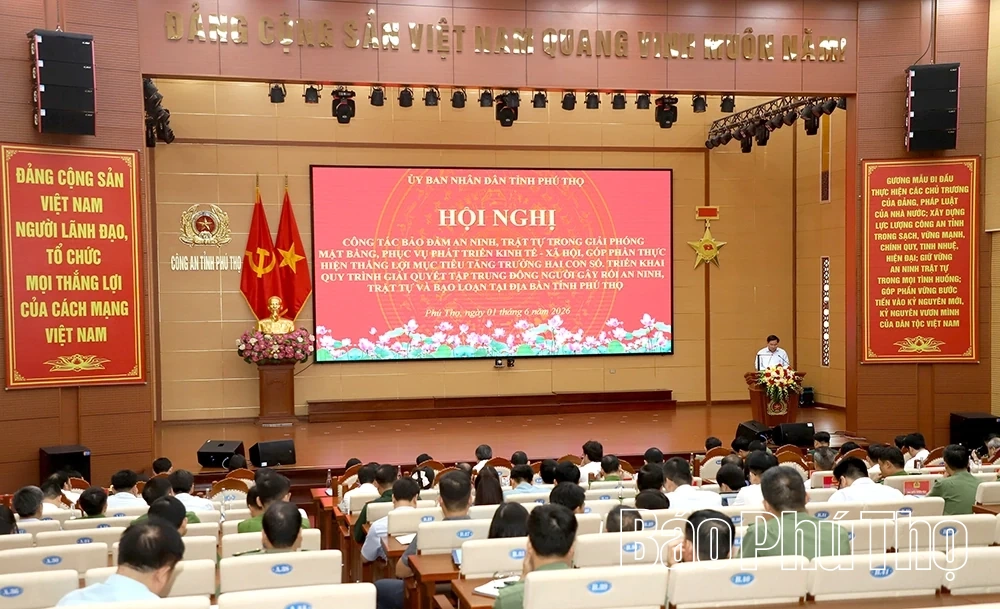 Tăng cường đảm bảo an ninh trật tự trong giải phóng mặt bằng