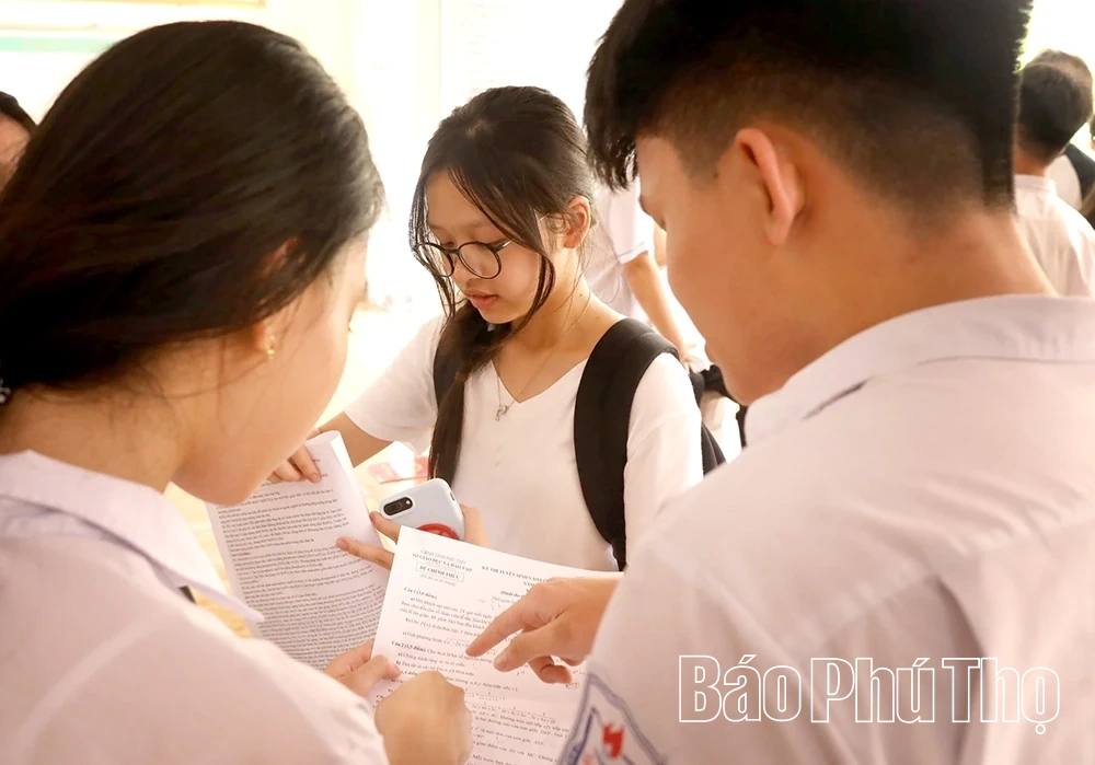 Hội đồng coi thi THPT Chuyên Hoàng Văn Thụ: Nghiêm túc, an toàn, hướng tới tuyển chọn học sinh xuất sắc