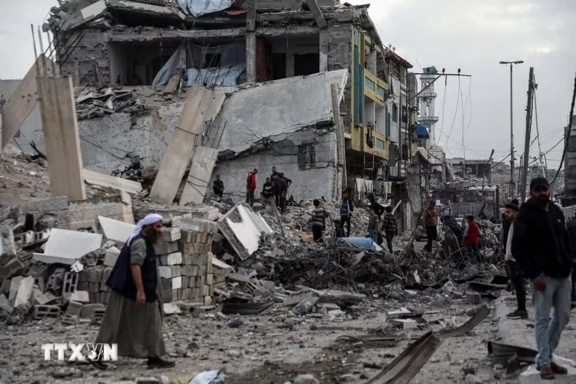 Quân đội Israel không kích Dải Gaza khiến 7 người thiệt mạng