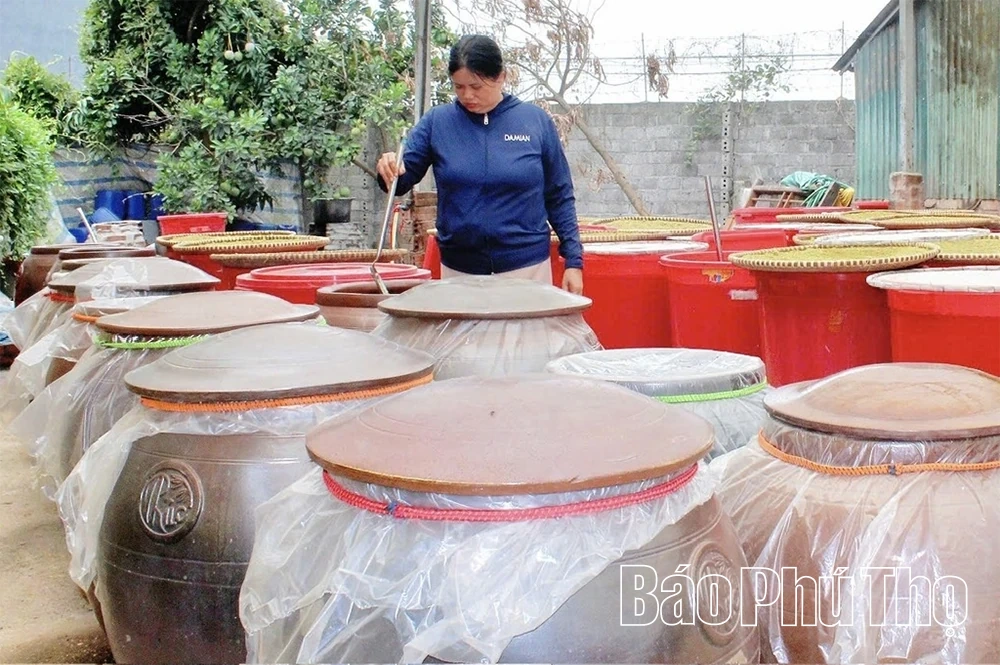 Đậm đà hương vị tương nếp Thủy Phương
