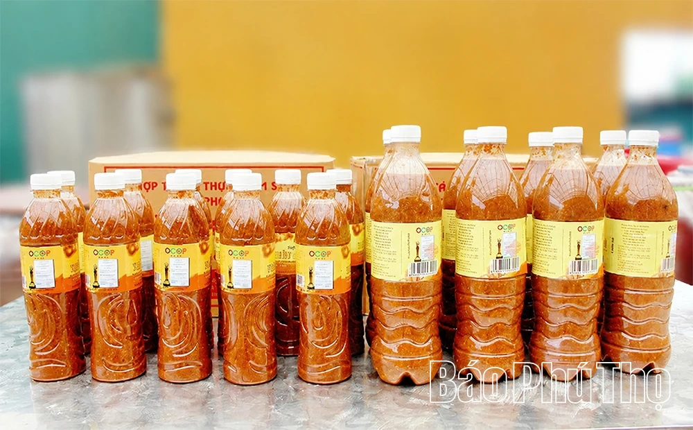 Đậm đà hương vị tương nếp Thủy Phương