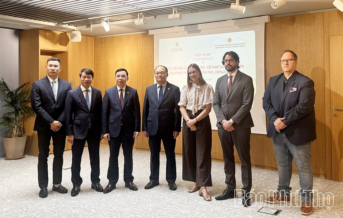 Tỉnh Phú Thọ tổ chức hội nghị xúc tiến đầu tư tại Madrid, mở rộng cơ hội hợp tác với doanh nghiệp Tây Ban Nha