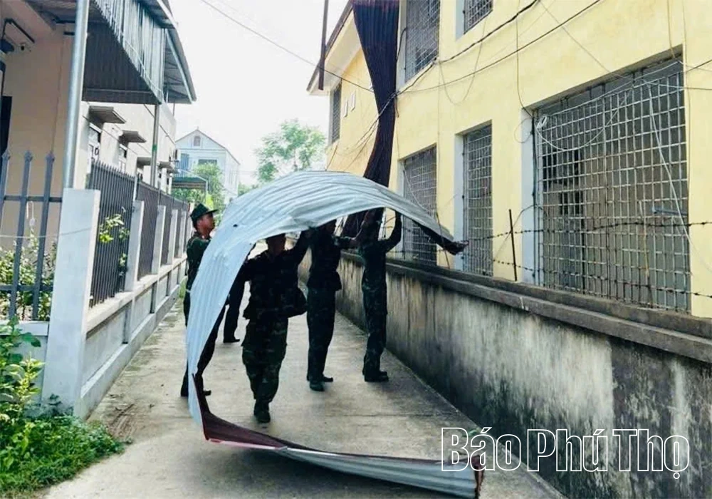 Vạn Xuân khẩn trương khắc phục hậu quả mưa dông