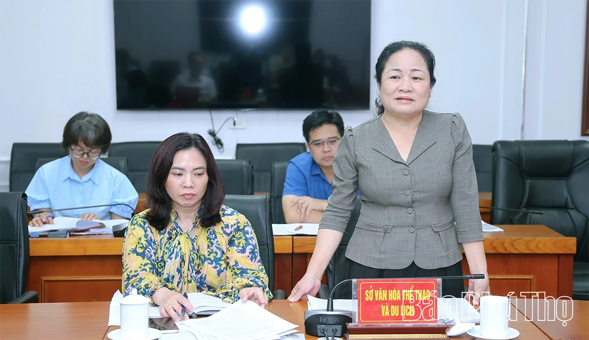 UBND tỉnh cho ý kiến vào một số nội dung quan trọng lĩnh vực văn hoá, giáo dục
