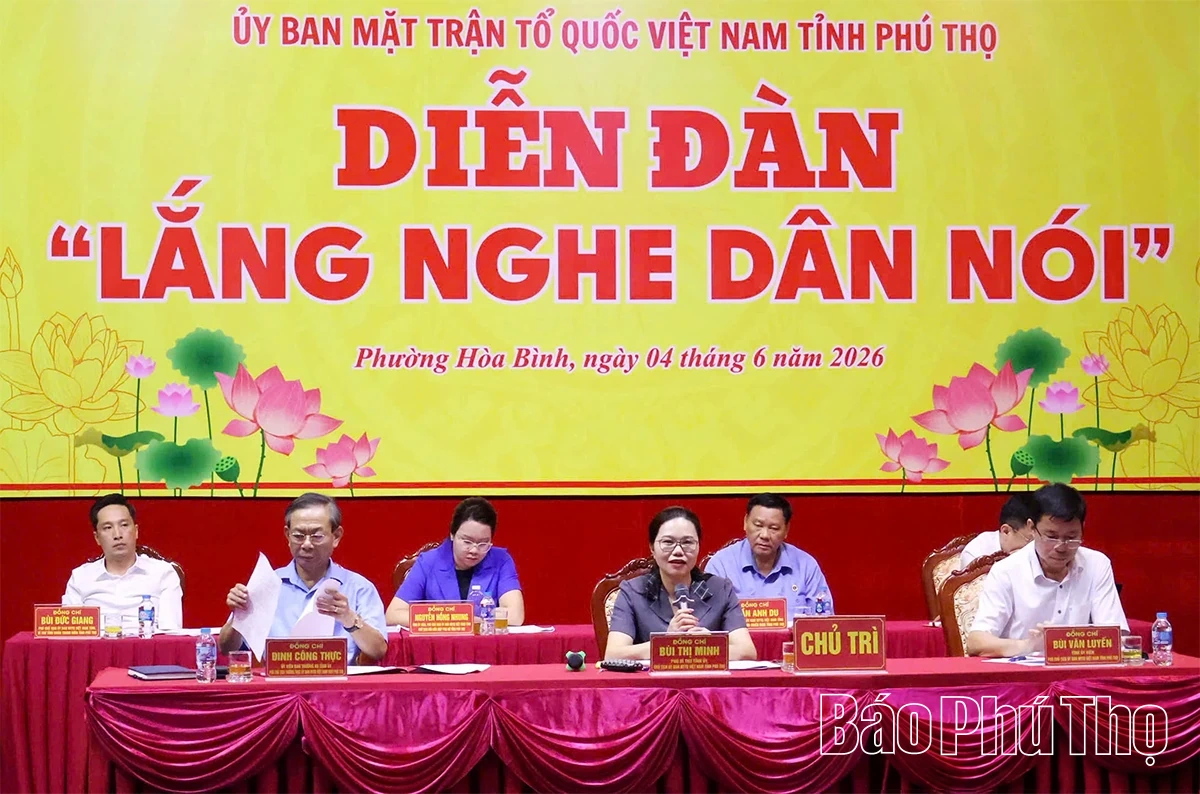 Tiếp nhận 21 lượt ý kiến của Nhân dân tại diễn đàn “Lắng nghe dân nói”