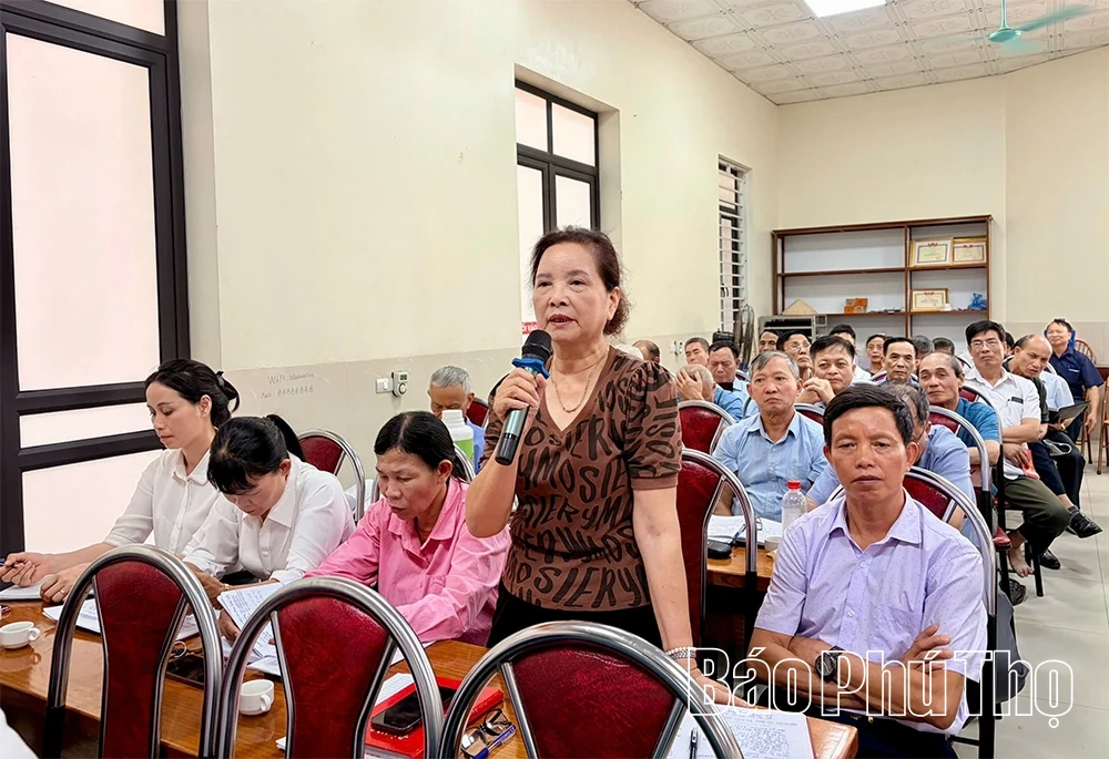 Phường Nông Trang: Tạo sự đồng thuận sắp xếp, đổi tên tổ dân phố