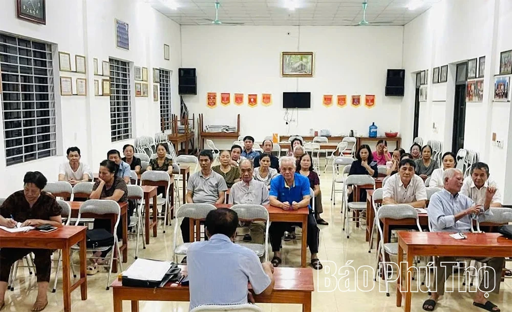 Giữ “lửa” trong sinh hoạt chi bộ chuyên đề