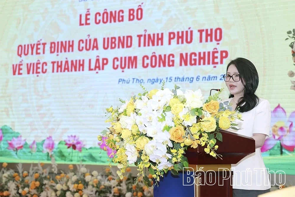 Founding Decrees Announced for the First 3 Industrial Clusters of the Newly Consolidated Phu Tho Province