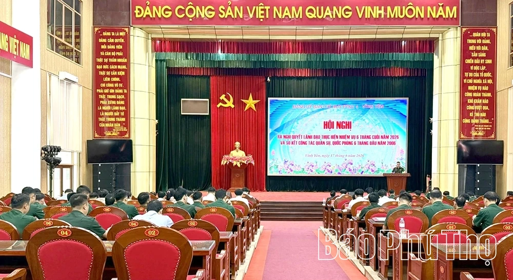 Quyết tâm thực hiện thắng lợi nhiệm vụ quân sự, quốc phòng năm 2026