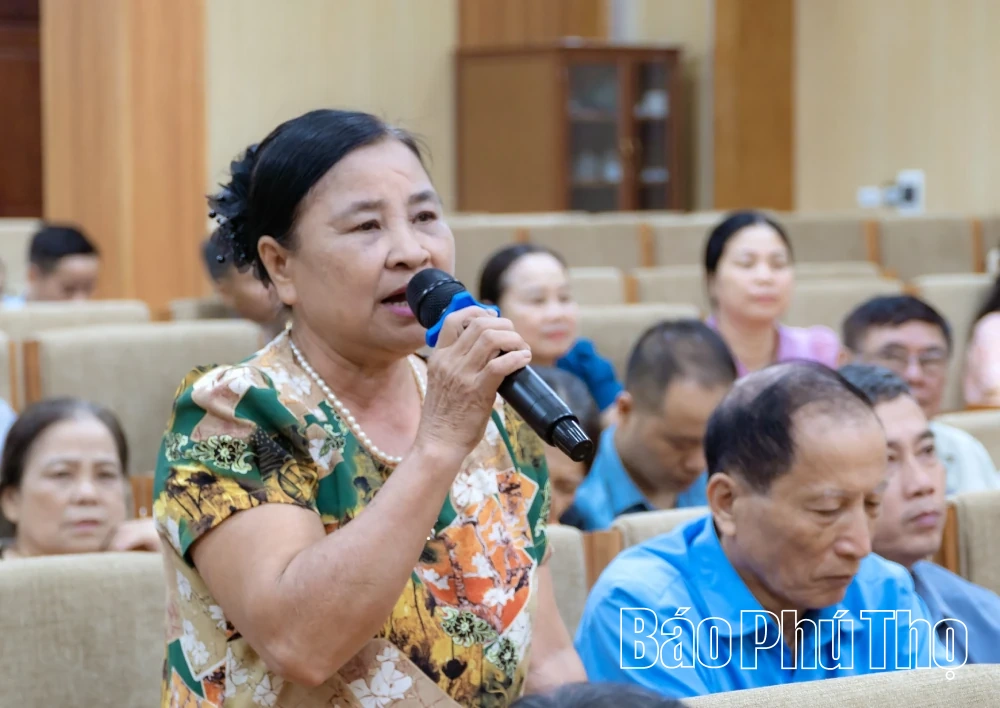 Tổ đại biểu số 4, HĐND tỉnh tiếp xúc cử tri trước Kỳ họp thứ Ba, HĐND tỉnh khóa XX, nhiệm kỳ 2026-2031