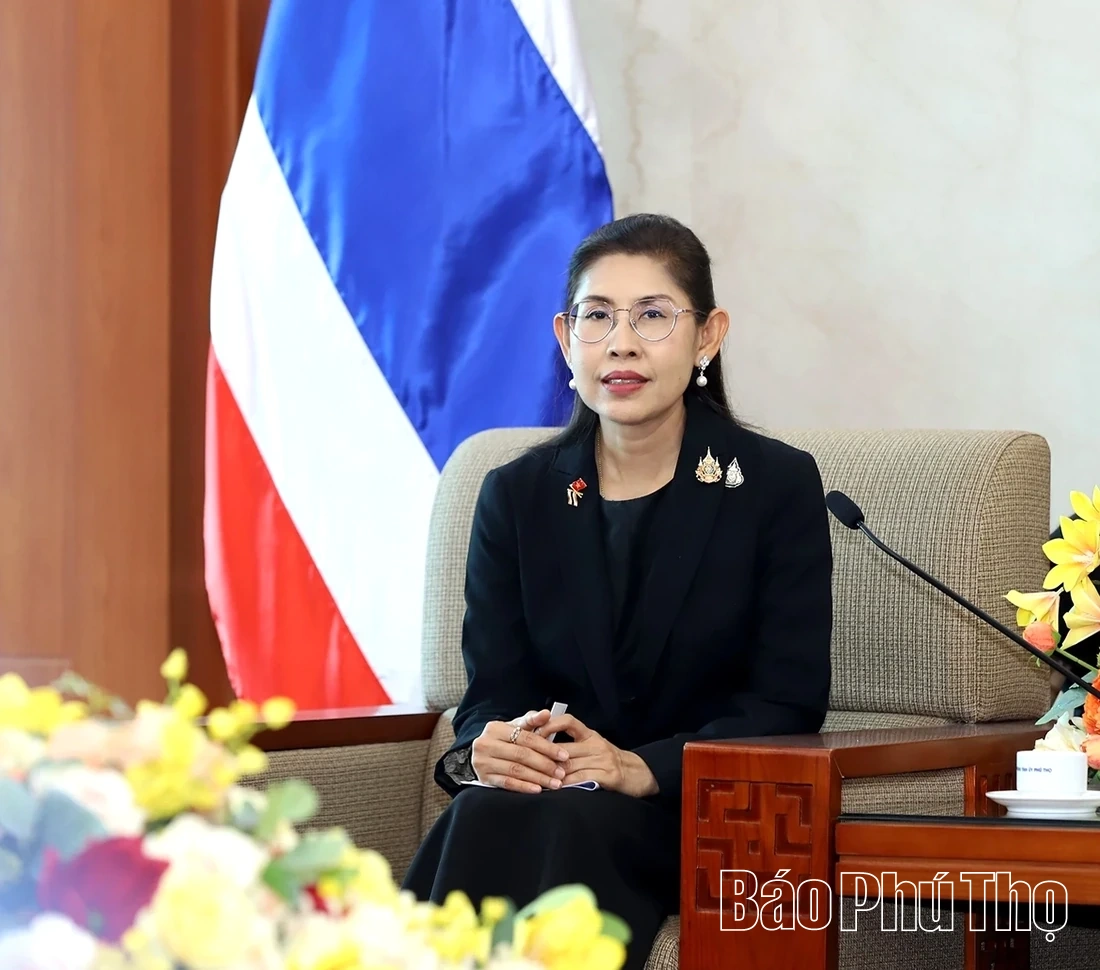Bí thư Tỉnh ủy Phạm Đại Dương tiếp Đại sứ Vương quốc Thái Lan tại Việt Nam